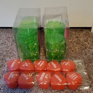 3 Sets of Party Favor Containers NWOT